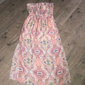Mossimo strapless maxi dress